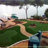 Grass Turf La Mesa, California Artificial Putting Greens, Backyard Makeover