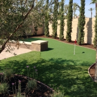 Turf Grass Casa de Oro-Mount Helix, California Putting Green Flags, Backyard