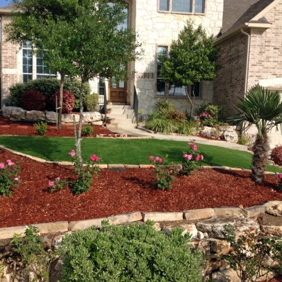 Artificial Grass Carpet Granite Hills, California Roof Top, Front Yard Design