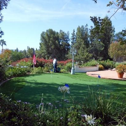 Artificial Grass La Presa, California Putting Green Carpet, Backyards