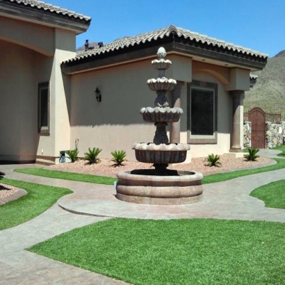 Artificial Turf Rancho Santa Fe, California Landscaping Business, Front Yard Ideas