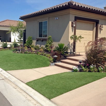 Synthetic Grass Lake San Marcos, California Lawn And Landscape, Small Front Yard Landscaping