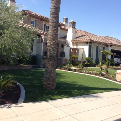 Synthetic Lawn Carlsbad, California Backyard Deck Ideas, Front Yard Design