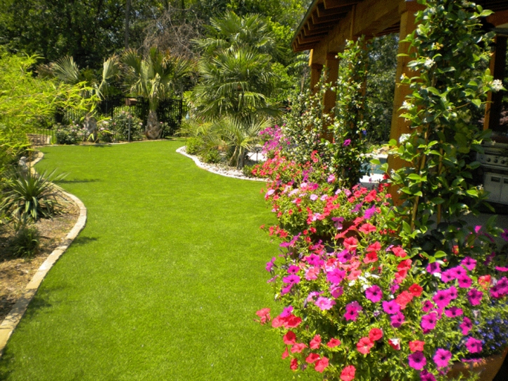Artificial Grass Carpet El Cajon, California Landscape Rock, Backyard Design
