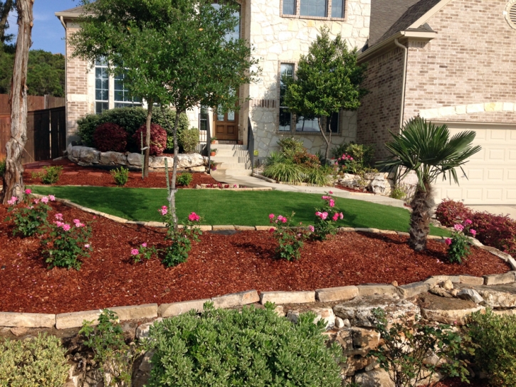 Artificial Grass Carpet Granite Hills, California Roof Top, Front Yard Design