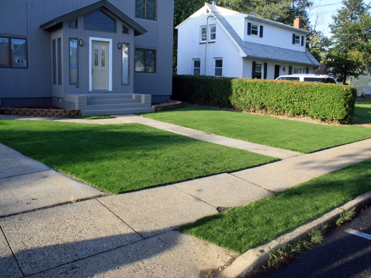 Artificial Grass Carpet Harbison Canyon, California Landscape Rock, Front Yard Design