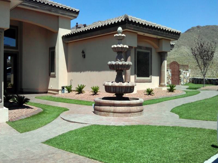 Artificial Turf Rancho Santa Fe, California Landscaping Business, Front Yard Ideas