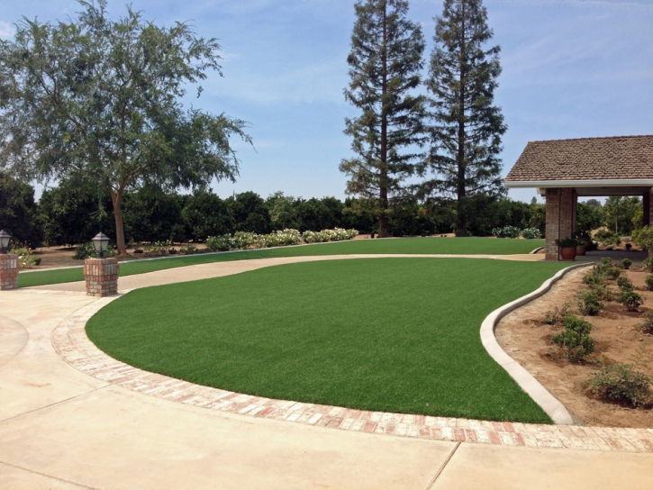 Fake Grass Carpet Vista, California Backyard Deck Ideas, Front Yard Ideas