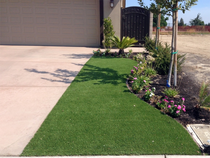 Fake Grass Rancho Santa Fe, California Landscaping, Front Yard