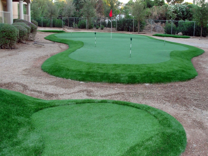 Green Lawn San Pasqual, California Putting Green, Backyards