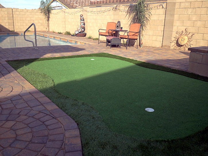 Plastic Grass Hidden Meadows, California Roof Top, Backyard Pool