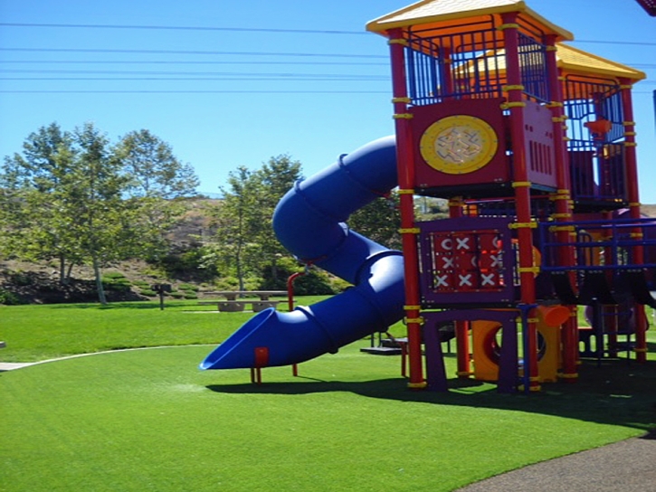 Synthetic Lawn Fairbanks Ranch, California Playground Turf, Parks