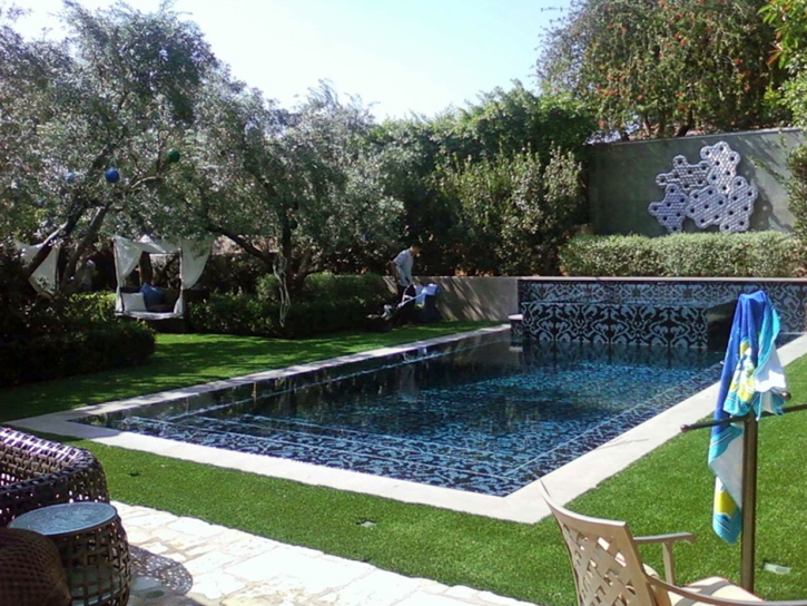 Synthetic Turf Bostonia, California Home And Garden, Backyard Pool